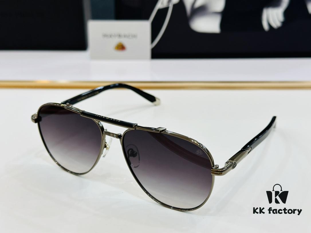 High-Quality MAYBACH Sunglasses, Exquisite Craftsmanship, Premium Feel, Model S-LV-226, Size: 59□16-145