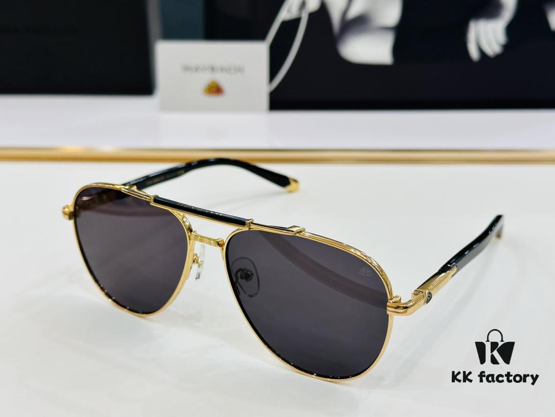 High-Quality MAYBACH Sunglasses, Exquisite Craftsmanship, Premium Feel, Model S-LV-226, Size: 59□16-145
