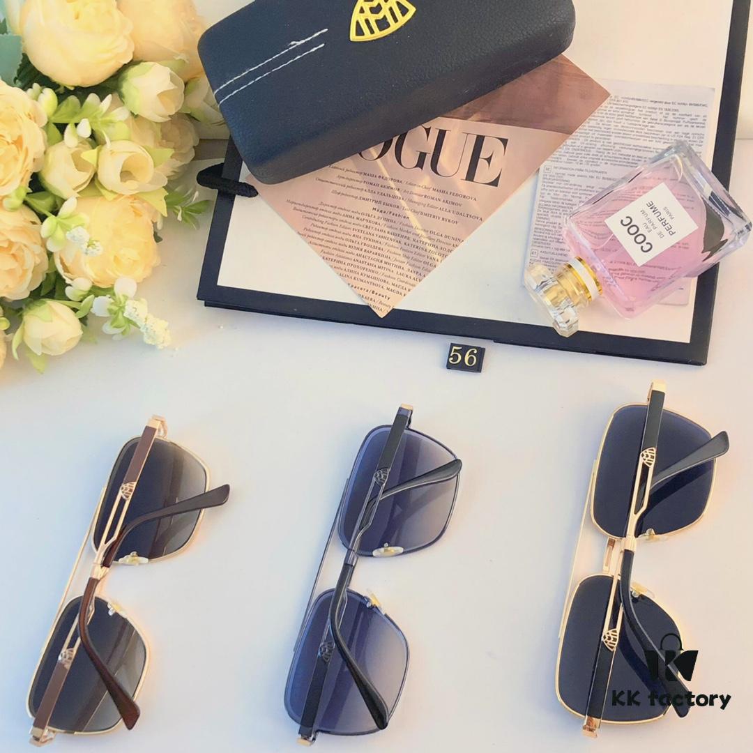Maybach New Men's Luxury Sunglasses, Stylish and Trendy Shades for Outdoor Driving and Travel