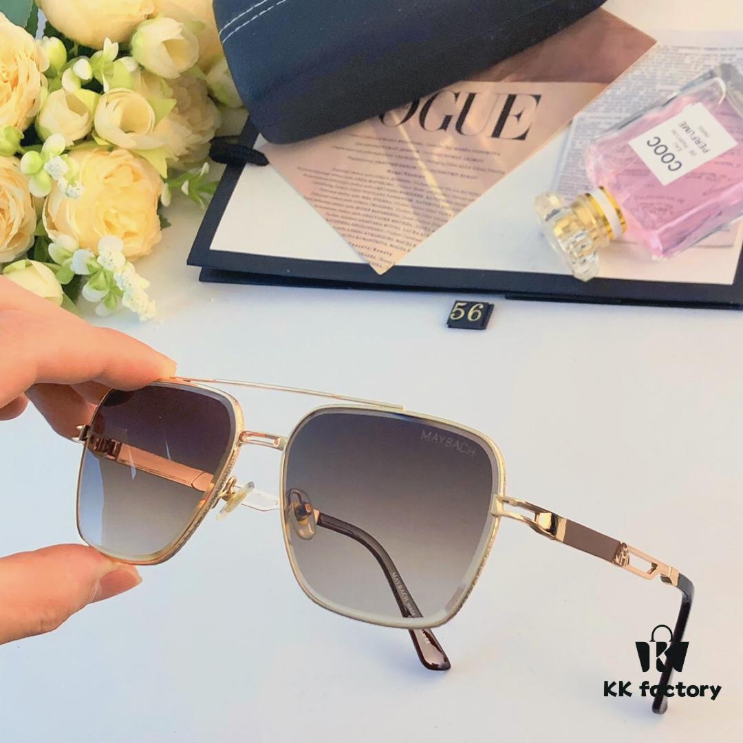 Maybach New Men's Luxury Sunglasses, Stylish and Trendy Shades for Outdoor Driving and Travel