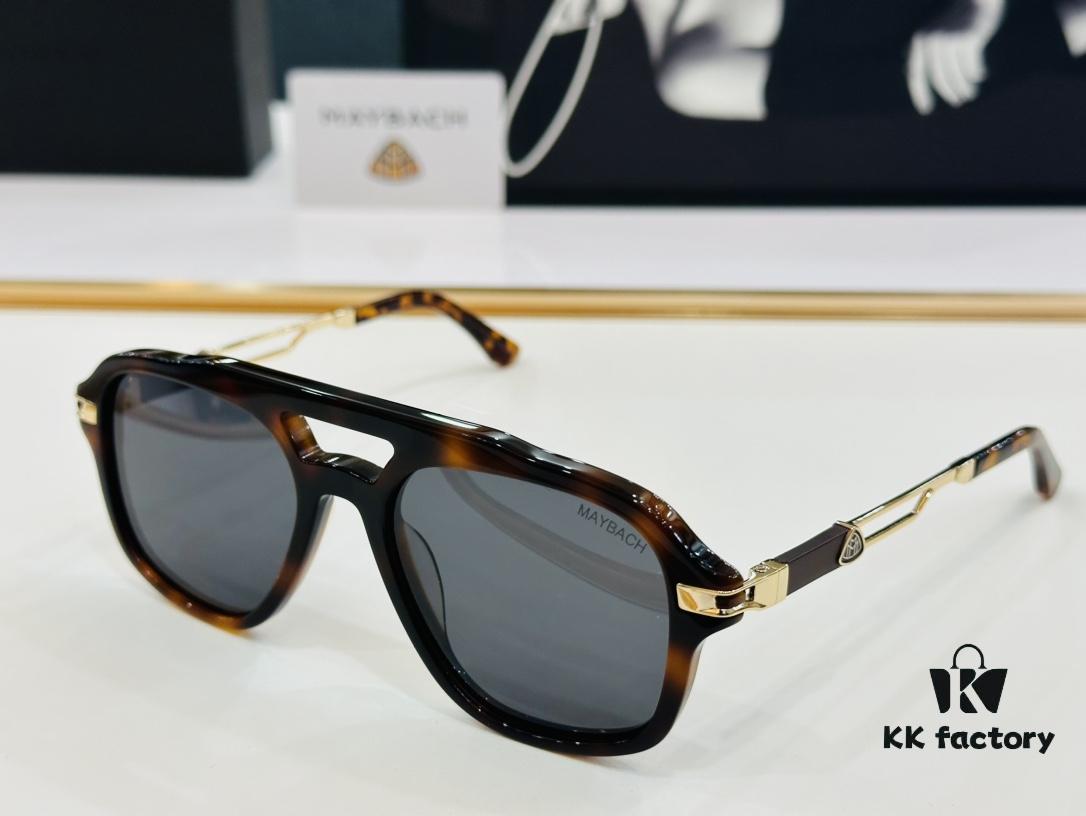 High-Quality MAYBACH MB1395 Eyeglasses Sunglasses Frame, Exquisite Craftsmanship, Plate Frame, Size: 54-19-145, Premium Texture