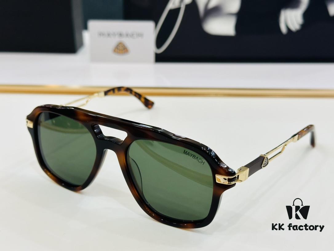 High-Quality MAYBACH MB1395 Eyeglasses Sunglasses Frame, Exquisite Craftsmanship, Plate Frame, Size: 54-19-145, Premium Texture