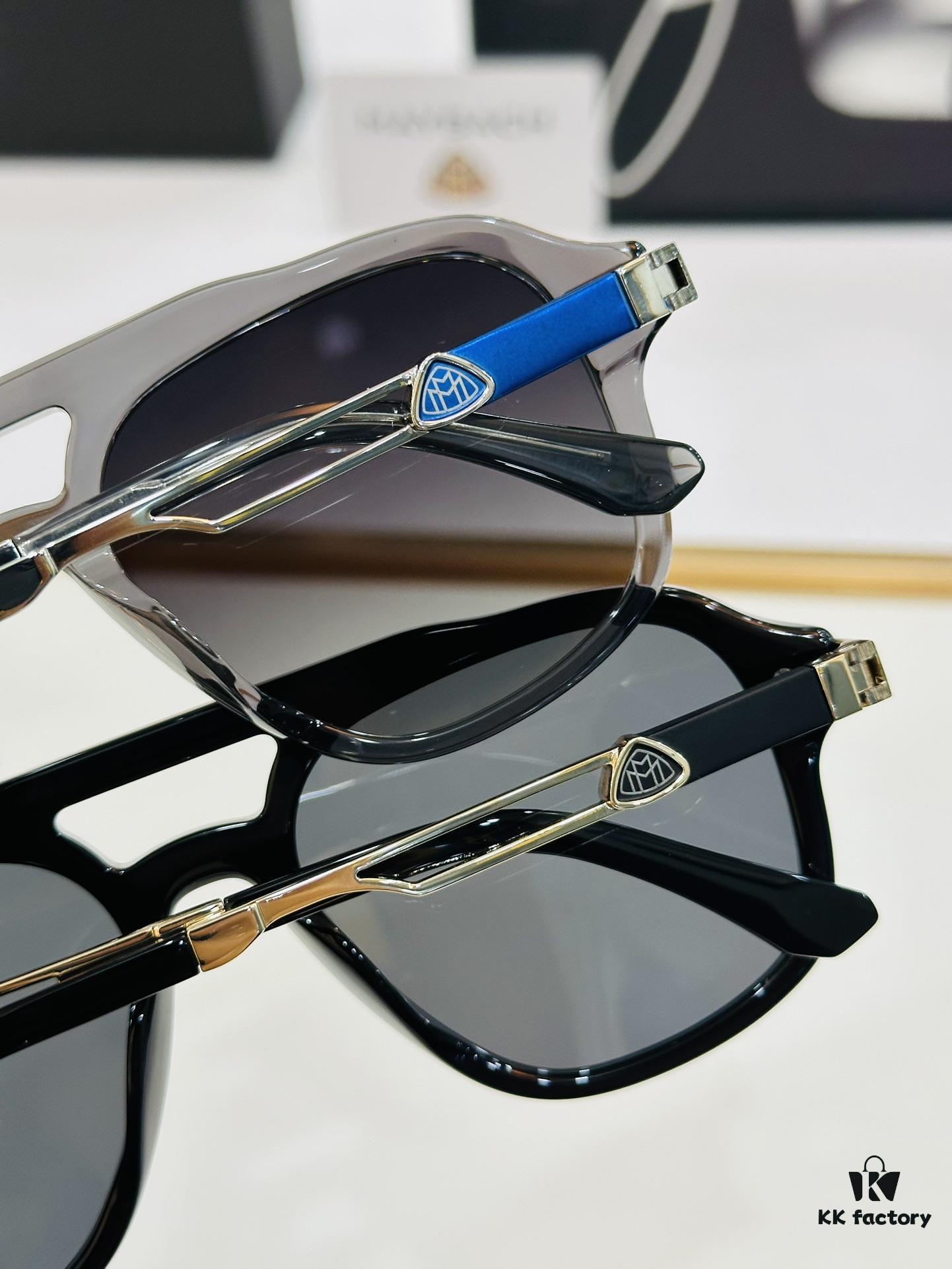 High-Quality MAYBACH MB1395 Eyeglasses Sunglasses Frame, Exquisite Craftsmanship, Plate Frame, Size: 54-19-145, Premium Texture