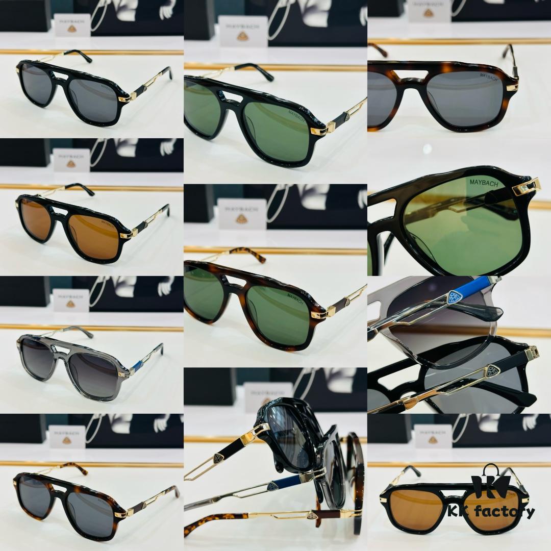 High-Quality MAYBACH MB1395 Eyeglasses Sunglasses Frame, Exquisite Craftsmanship, Plate Frame, Size: 54-19-145, Premium Texture