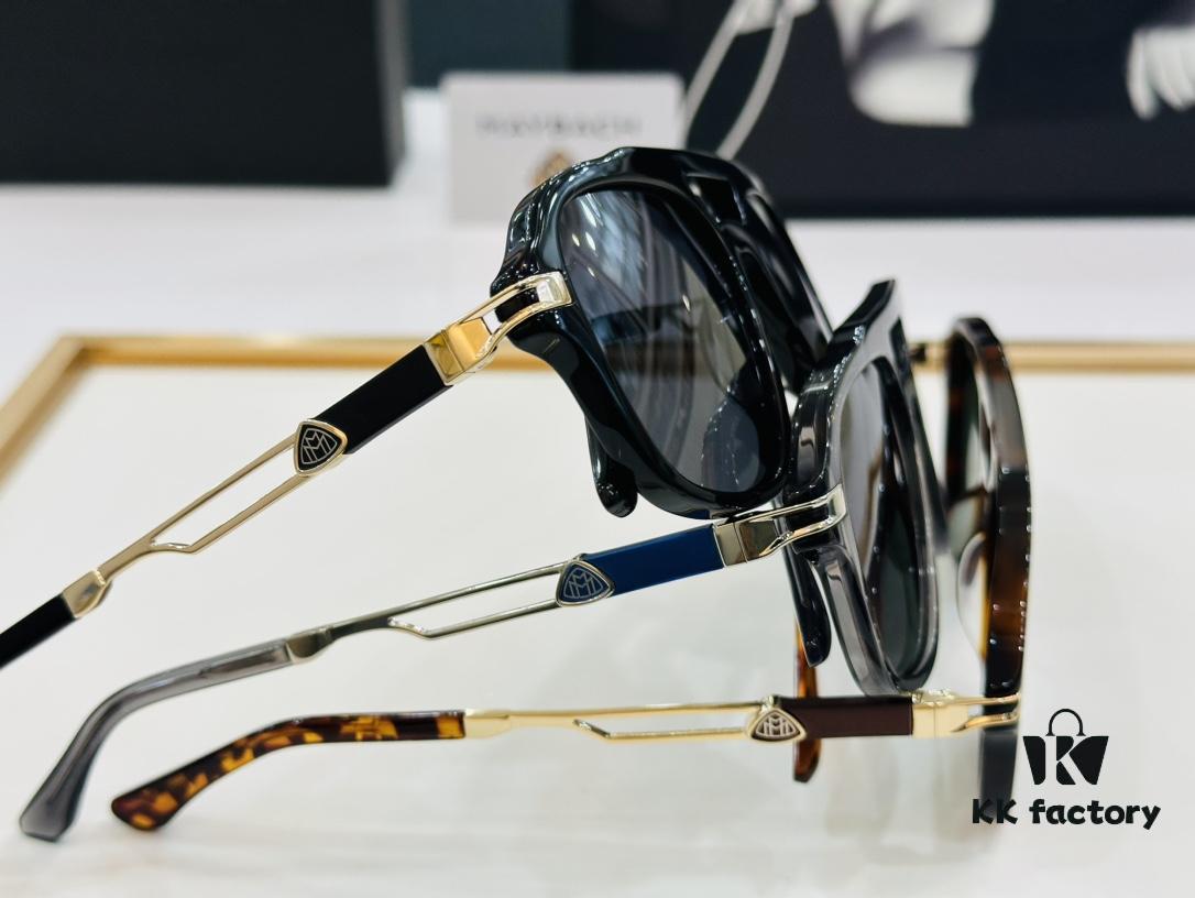 High-Quality MAYBACH M N0394 Eyeglasses Sunglasses Frame, Exquisite Craftsmanship, Premium Material, Size: 54-18-145