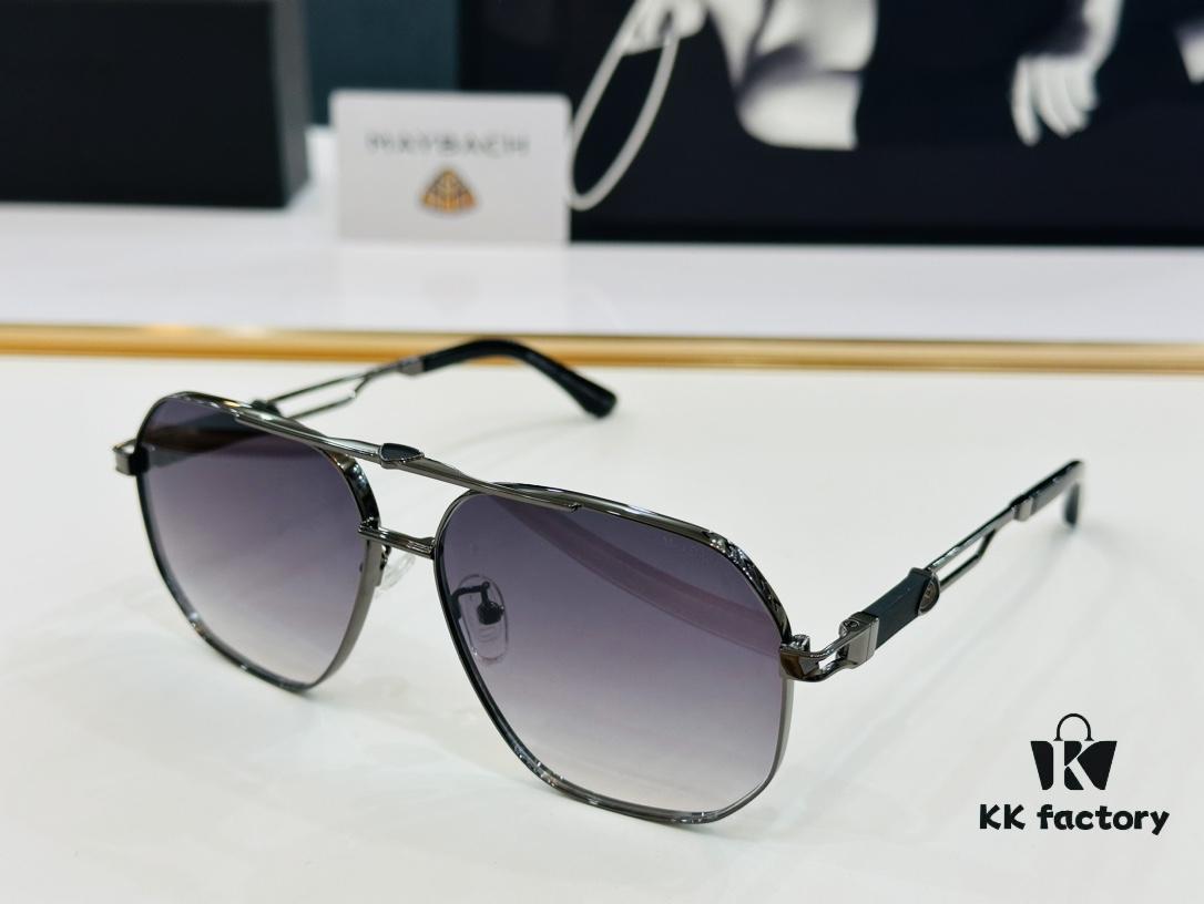 High-Quality MAYBACH MB1394 Eyeglasses Sunglasses Frame, Exquisite Craftsmanship, M Size: 60□14-145, Premium Material with Strong Metallic Texture