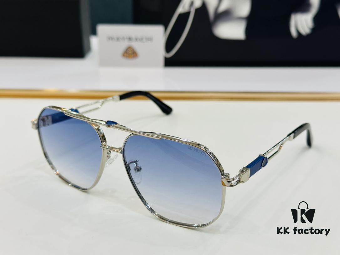 High-Quality MAYBACH MB1394 Eyeglasses Sunglasses Frame, Exquisite Craftsmanship, M Size: 60□14-145, Premium Material with Strong Metallic Texture