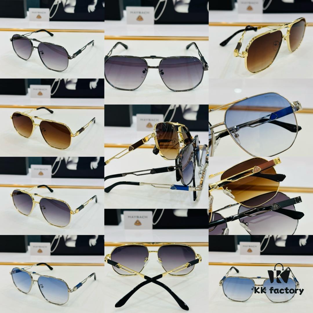 High-Quality MAYBACH MB1394 Eyeglasses Sunglasses Frame, Exquisite Craftsmanship, M Size: 60□14-145, Premium Material with Strong Metallic Texture