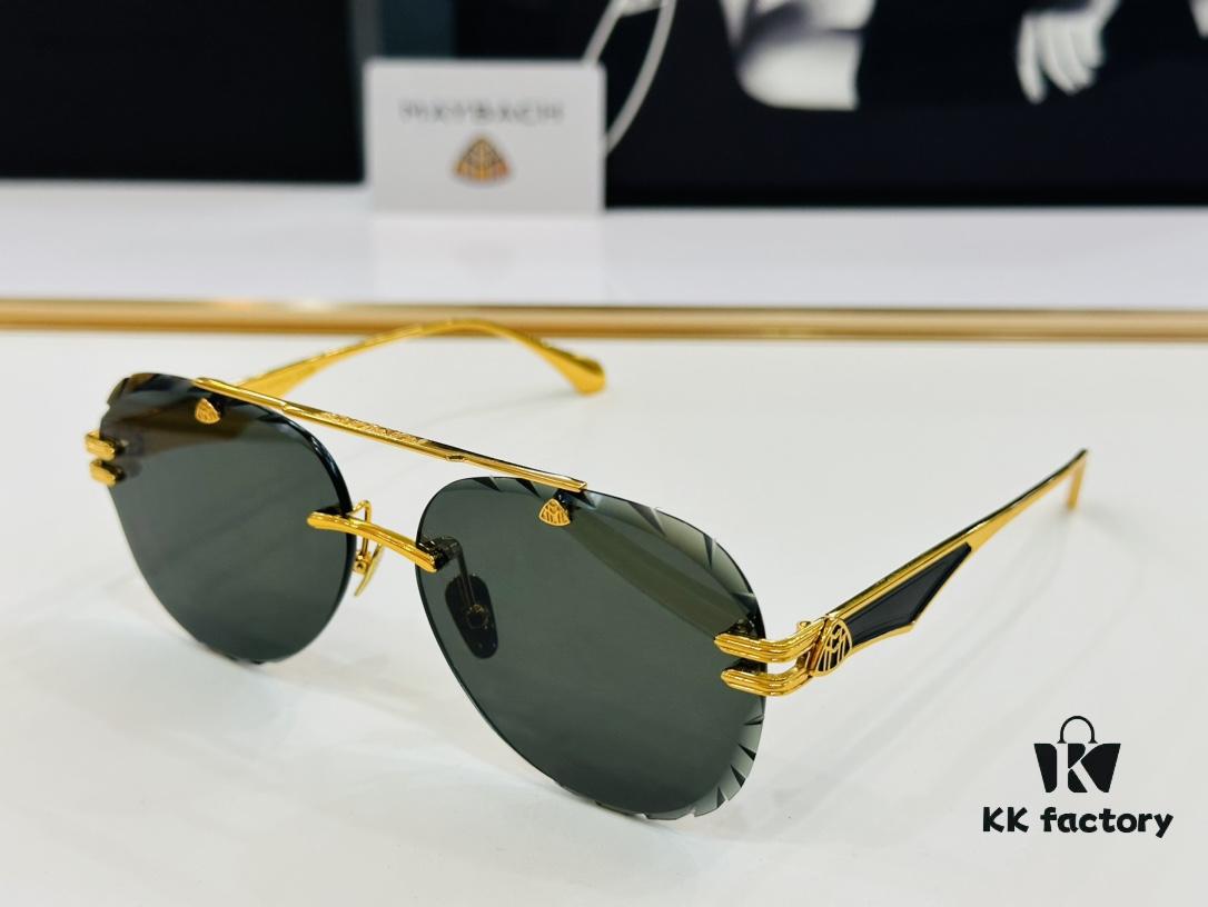High-Quality MAYBACH Z057 Sunglasses, Exquisite Craftsmanship, Premium Feel, Size: 60-14-145