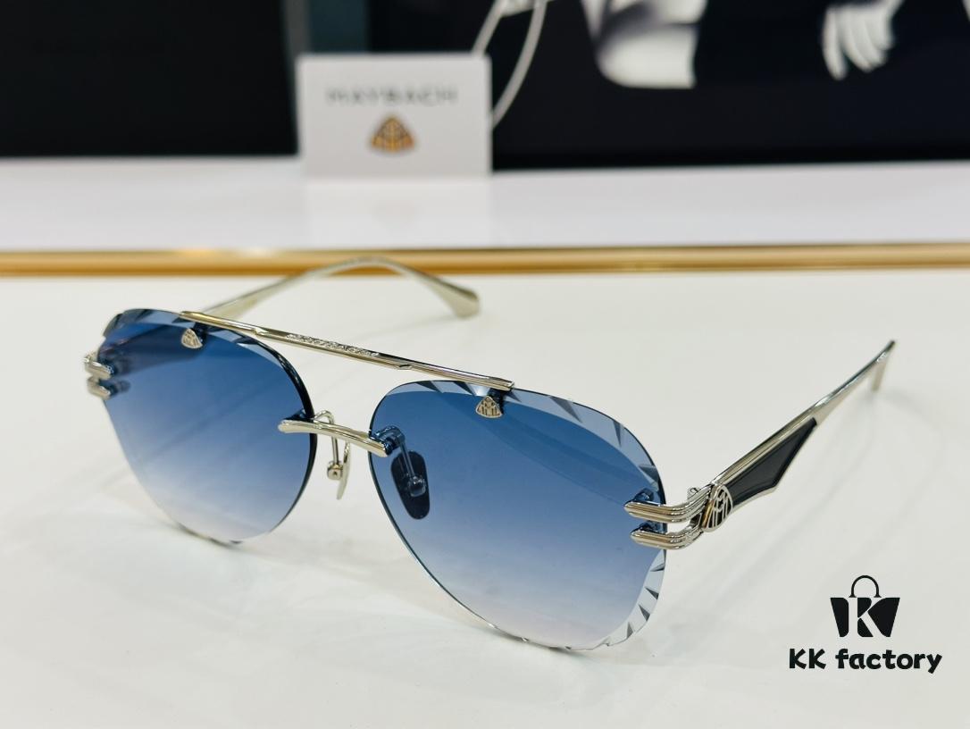 High-Quality MAYBACH Z057 Sunglasses, Exquisite Craftsmanship, Premium Feel, Size: 60-14-145