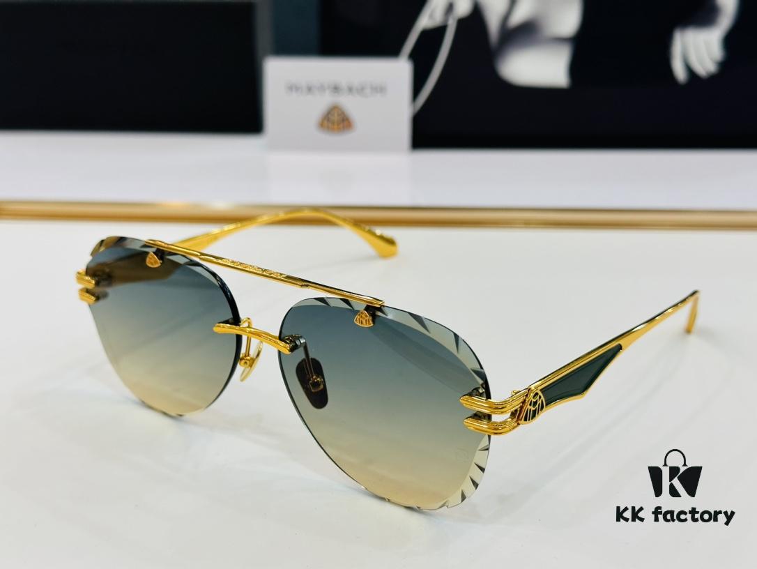 High-Quality MAYBACH Z057 Sunglasses, Exquisite Craftsmanship, Premium Feel, Size: 60-14-145