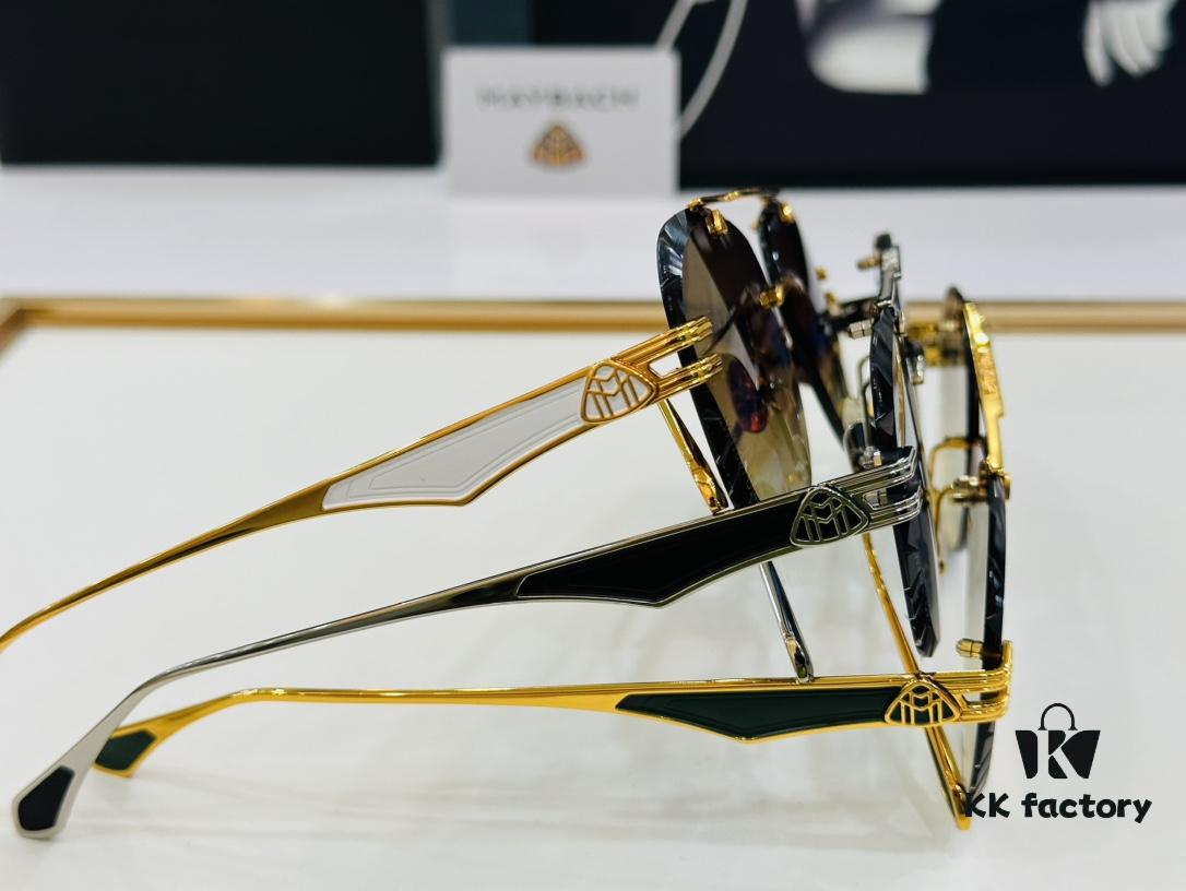 High-Quality MAYBACH Z057 Sunglasses, Exquisite Craftsmanship, Premium Feel, Size: 60-14-145