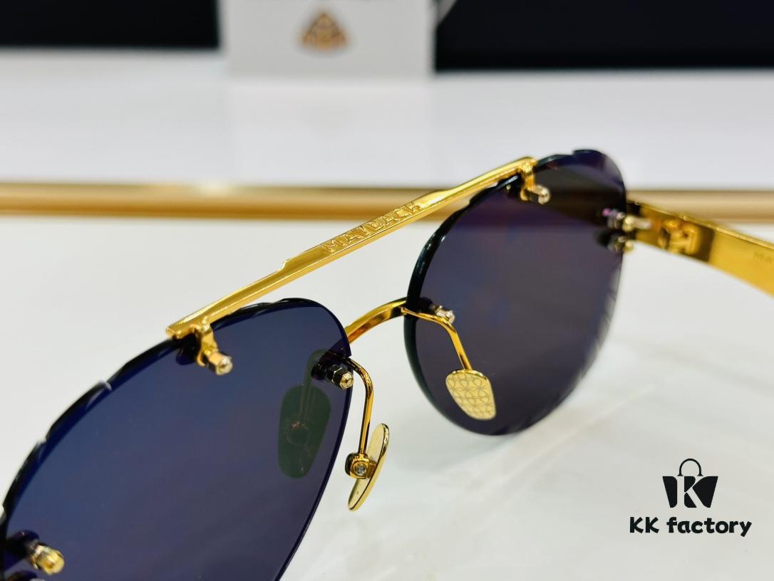 High-Quality MAYBACH Z057 Sunglasses, Exquisite Craftsmanship, Premium Feel, Size: 60-14-145