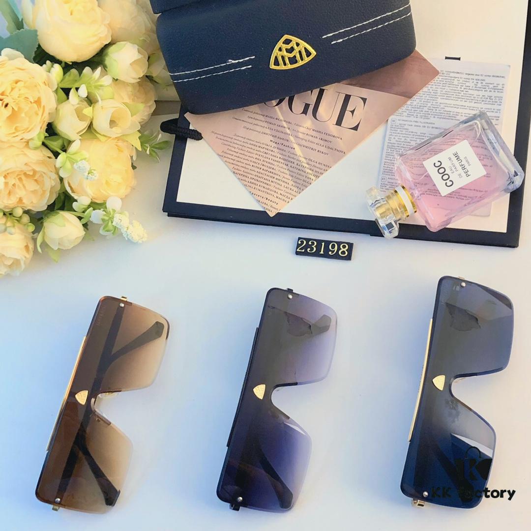 Maybac* New Model Large Frame Unisex Sunglasses, Fashionable and Trendy Casual Shades, Travel and Driving Sun Glasses