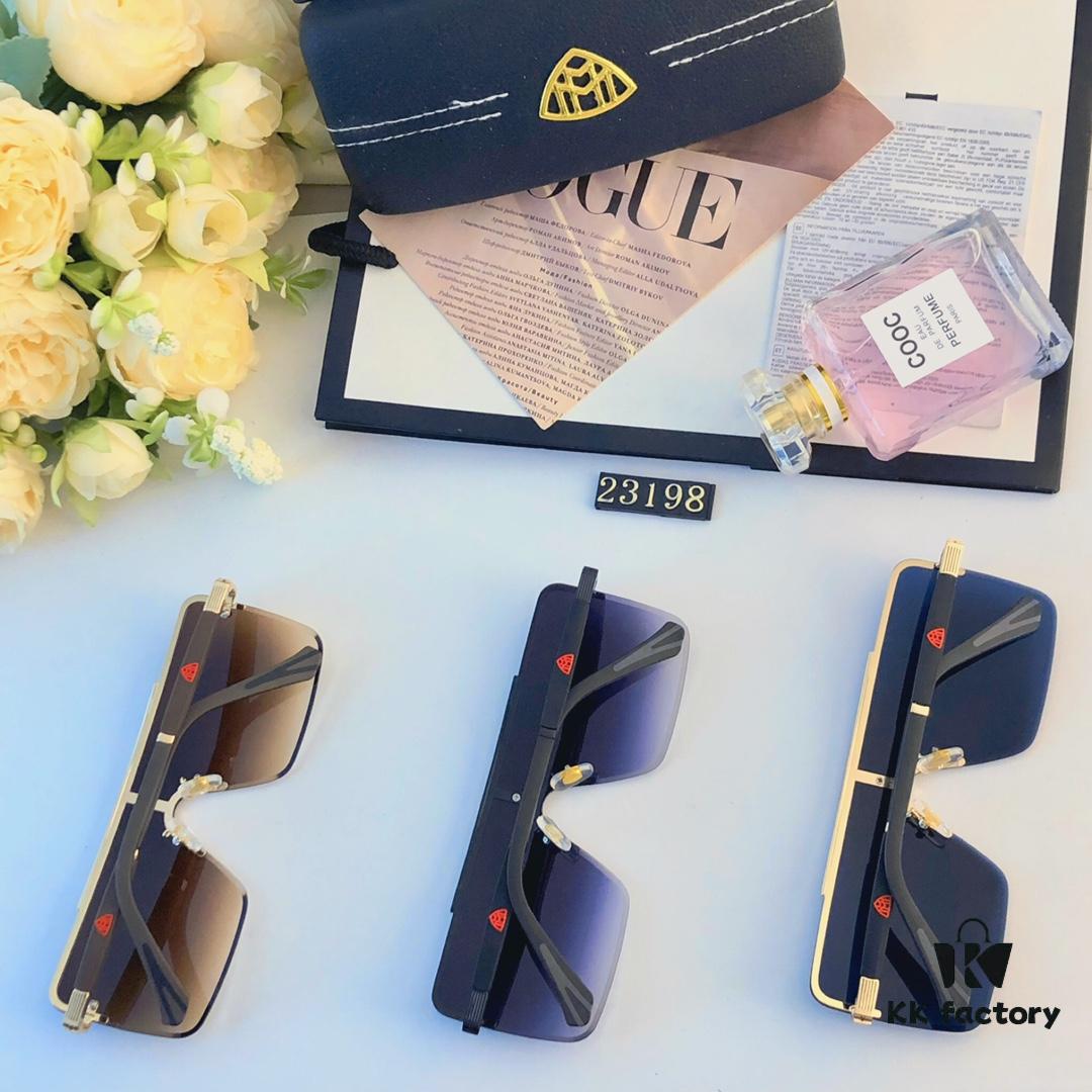 Maybac* New Model Large Frame Unisex Sunglasses, Fashionable and Trendy Casual Shades, Travel and Driving Sun Glasses