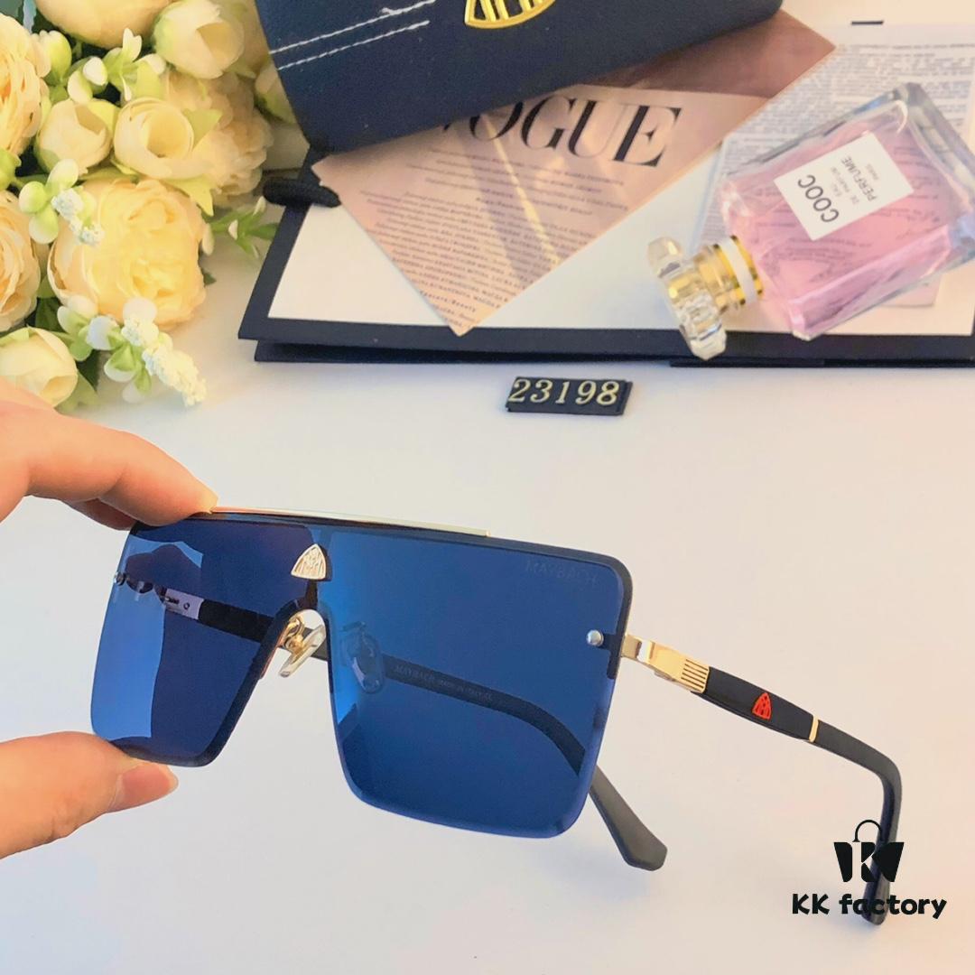 Maybac* New Model Large Frame Unisex Sunglasses, Fashionable and Trendy Casual Shades, Travel and Driving Sun Glasses