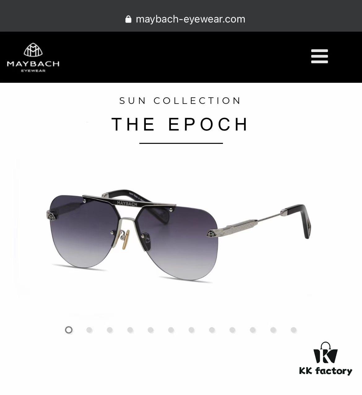 MAYBACH THE EPOCH Sunglasses Model 62-13-140