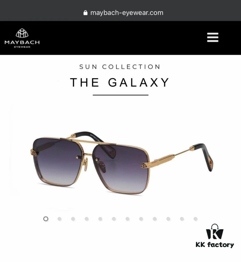 MAYBACH THE GALAXY Sunglasses Model 62mm 12-140