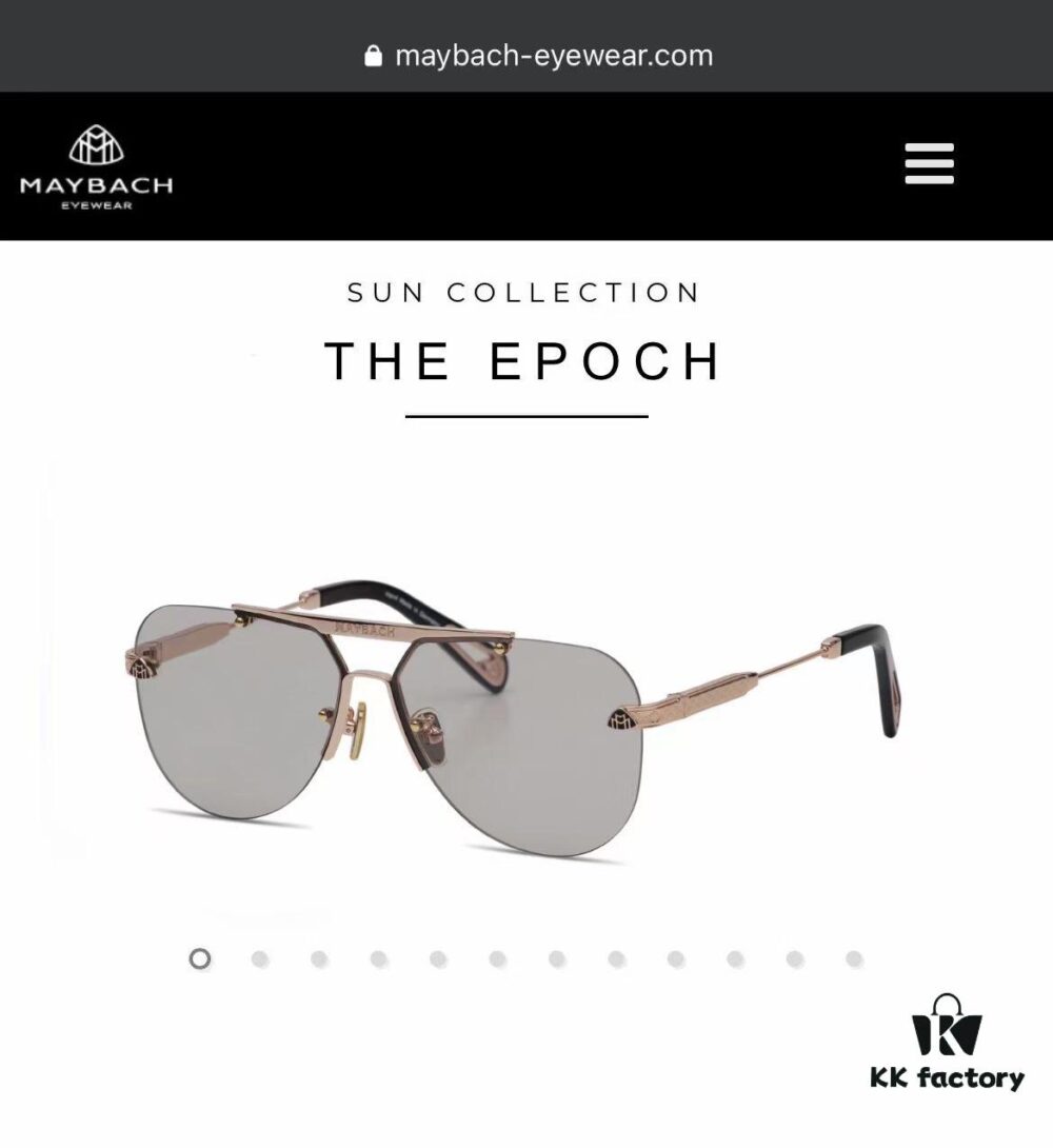 MAYBACH THE EPOCH Sunglasses Model 62-13-140