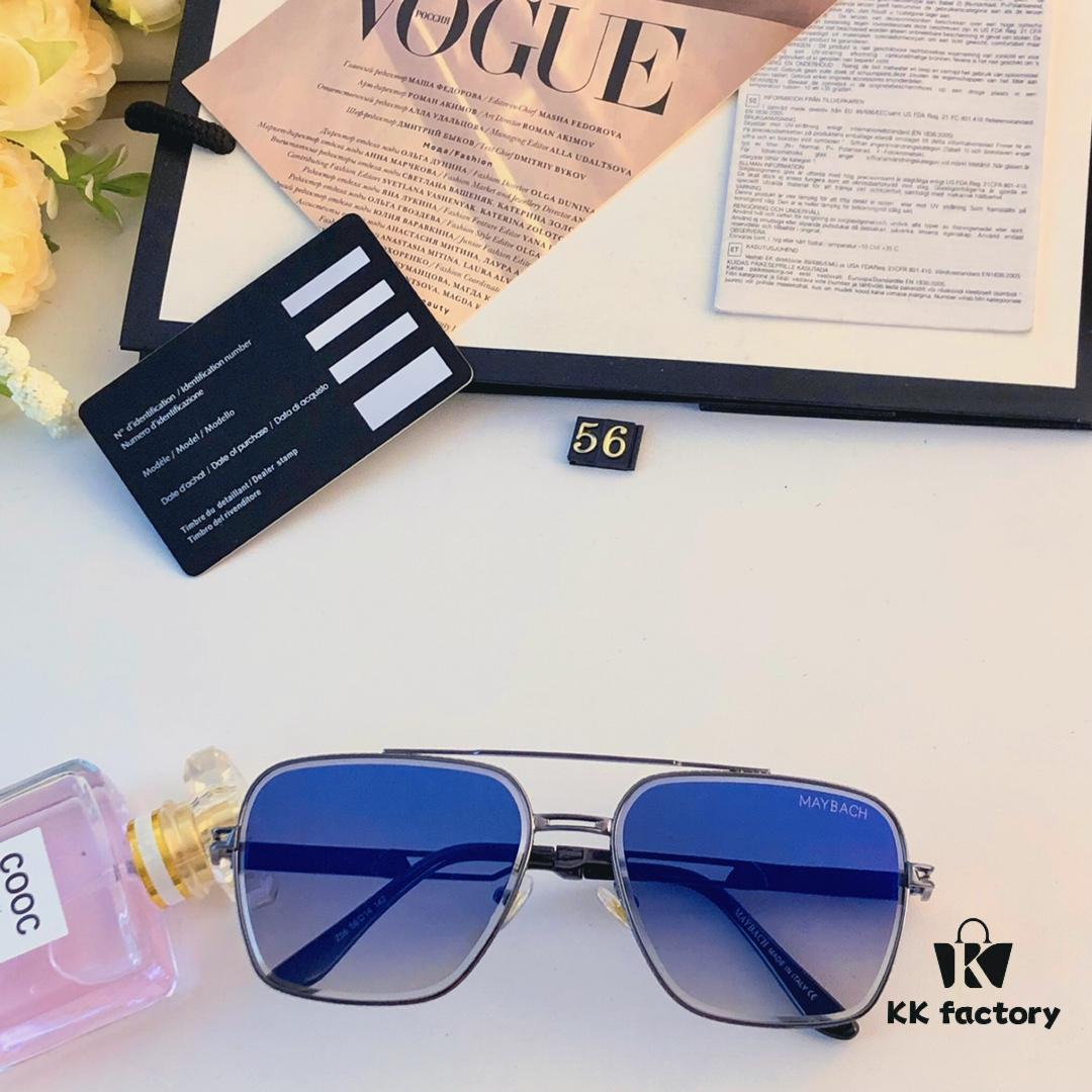 Maybach New Men's High-End Sunglasses, Stylish and Trendy Fashion Shades for Outdoor Driving and Travel