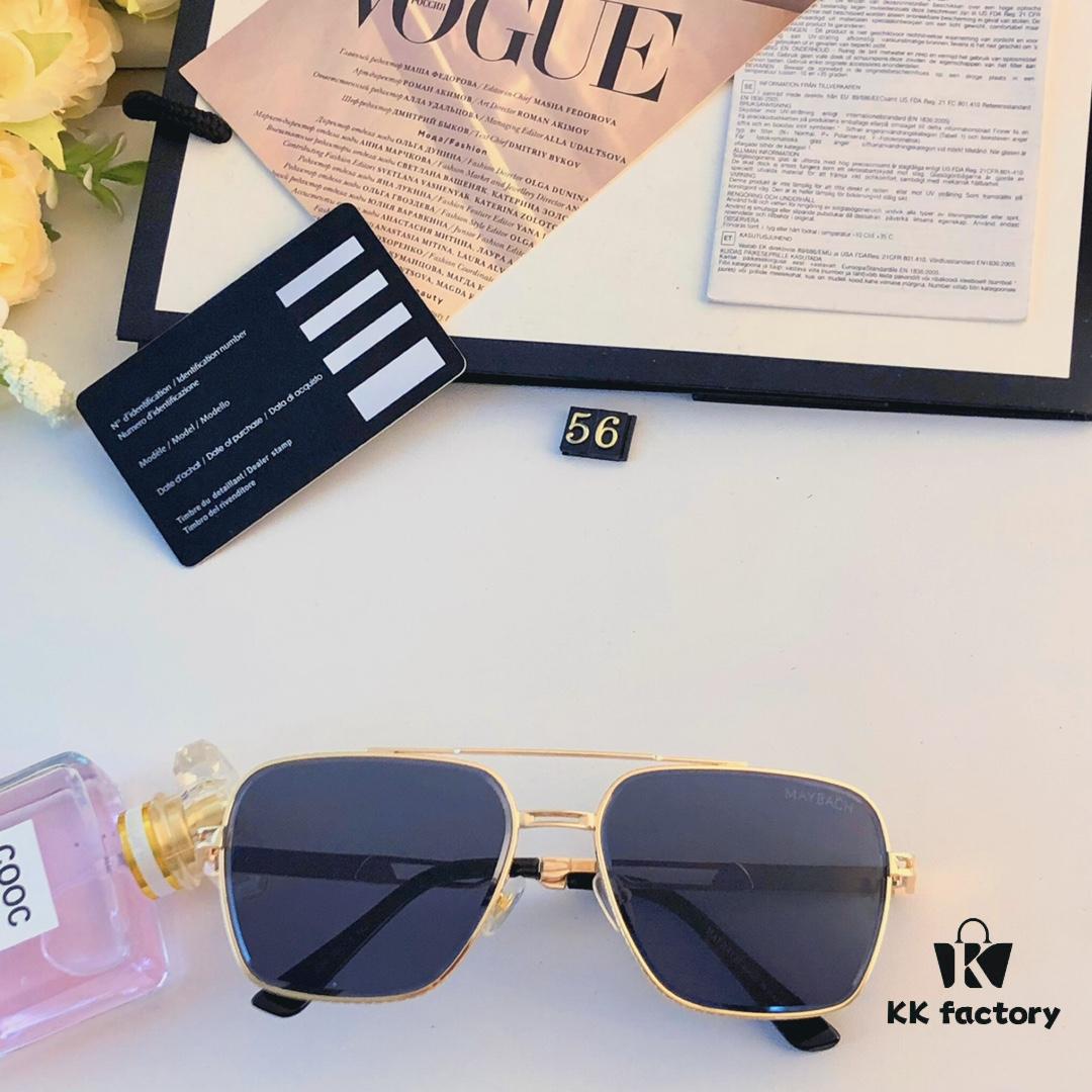 Maybach New Men's High-End Sunglasses, Stylish and Trendy Fashion Shades for Outdoor Driving and Travel