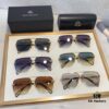 MAYBACH K Gold Vacuum Plated Luxury Sunglasses with HD Blue Film Lens