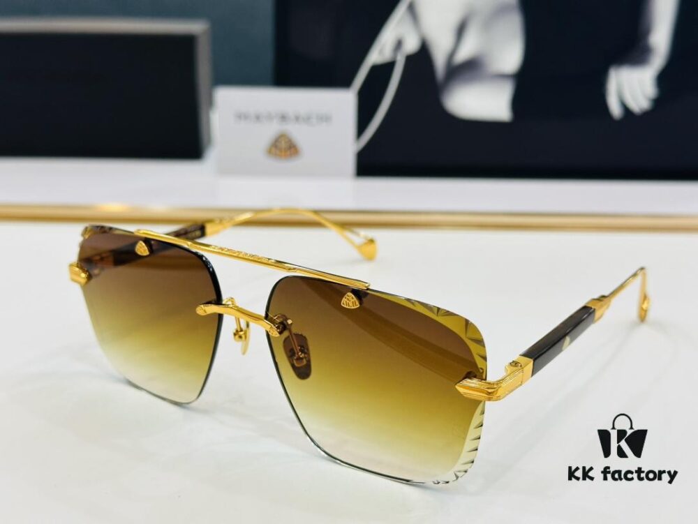 High-Quality MAYBACH Z062 Sunglasses, Exquisite Craftsmanship, Premium Feel, Size: 62-16-145