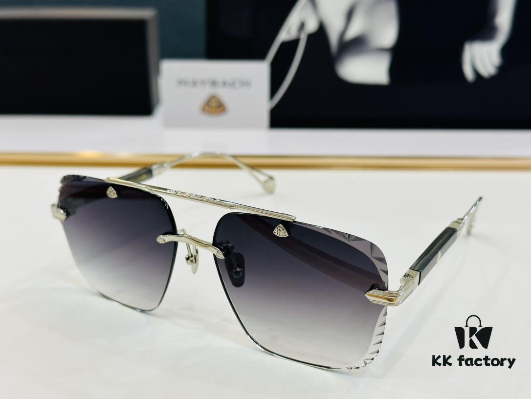 High-Quality MAYBACH Z062 Sunglasses, Exquisite Craftsmanship, Premium Feel, Size: 62-16-145