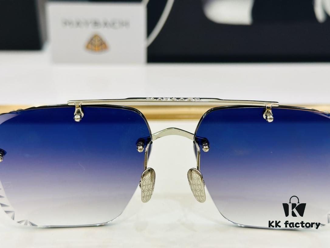 High-Quality MAYBACH Z062 Sunglasses, Exquisite Craftsmanship, Premium Feel, Size: 62-16-145