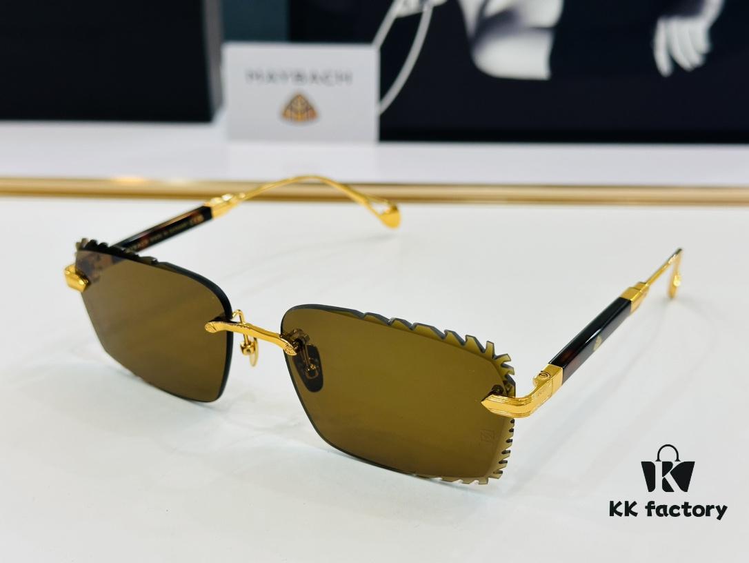 High-Quality MAYBACH Z061 Sunglasses, Exquisite Craftsmanship, Premium Feel, Size 61-16-145