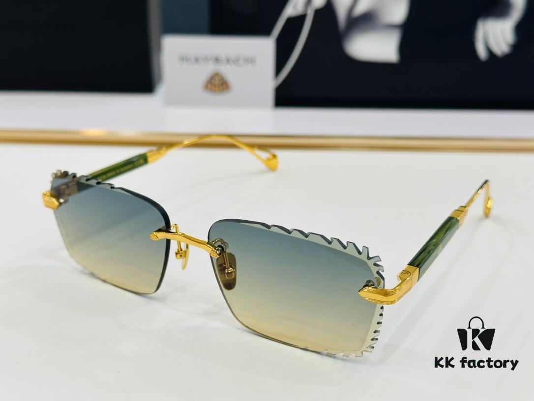 High-Quality MAYBACH Z061 Sunglasses, Exquisite Craftsmanship, Premium Feel, Size 61-16-145