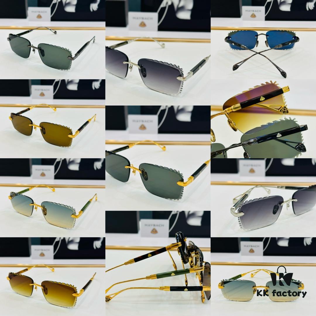 High-Quality MAYBACH Z061 Sunglasses, Exquisite Craftsmanship, Premium Feel, Size 61-16-145