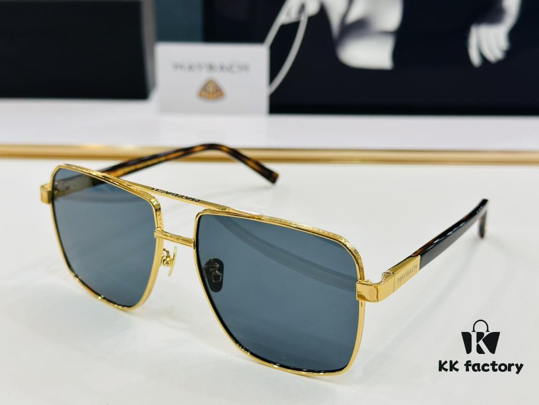 High-Quality MAYBACH Sunglasses, Exquisitely Crafted, Premium Feel, Size: 58-17-145