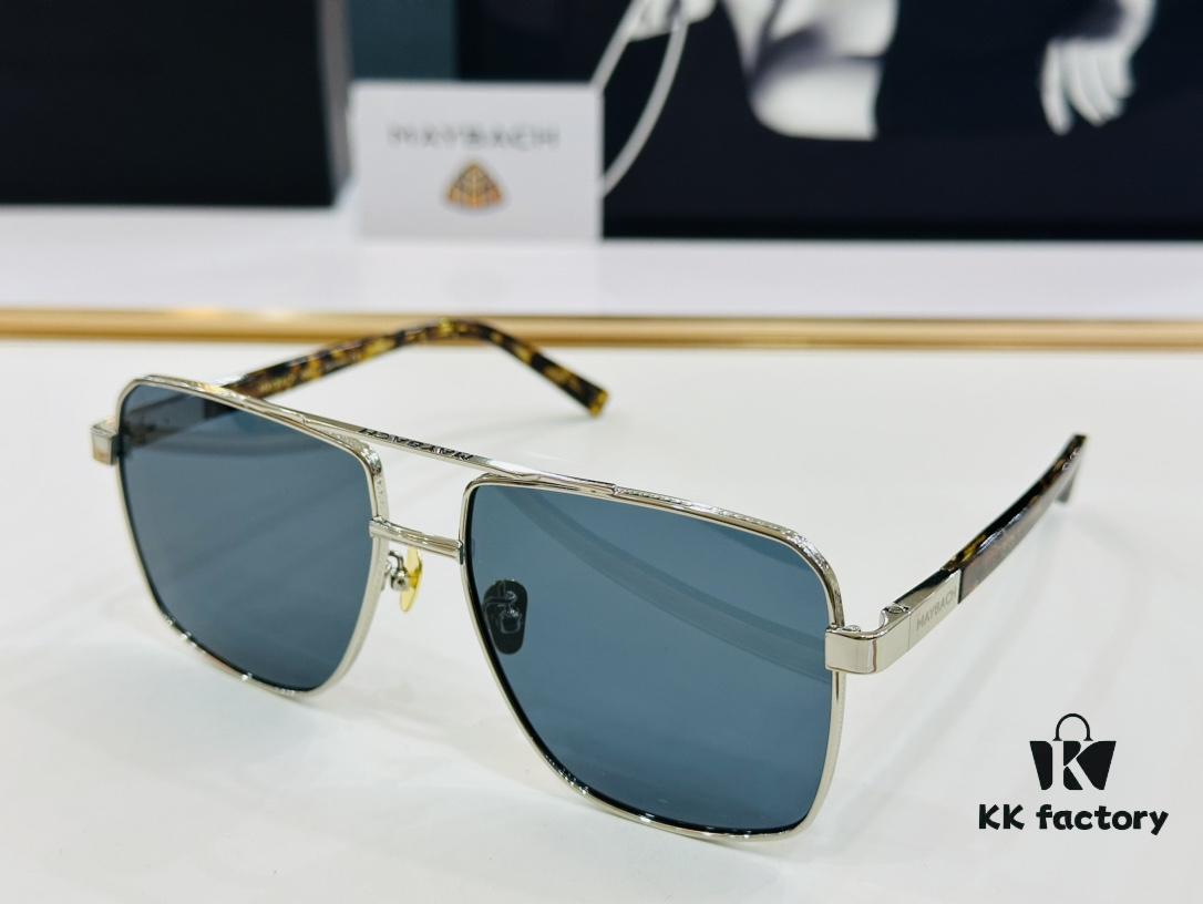High-Quality MAYBACH Sunglasses, Exquisitely Crafted, Premium Feel, Size: 58-17-145