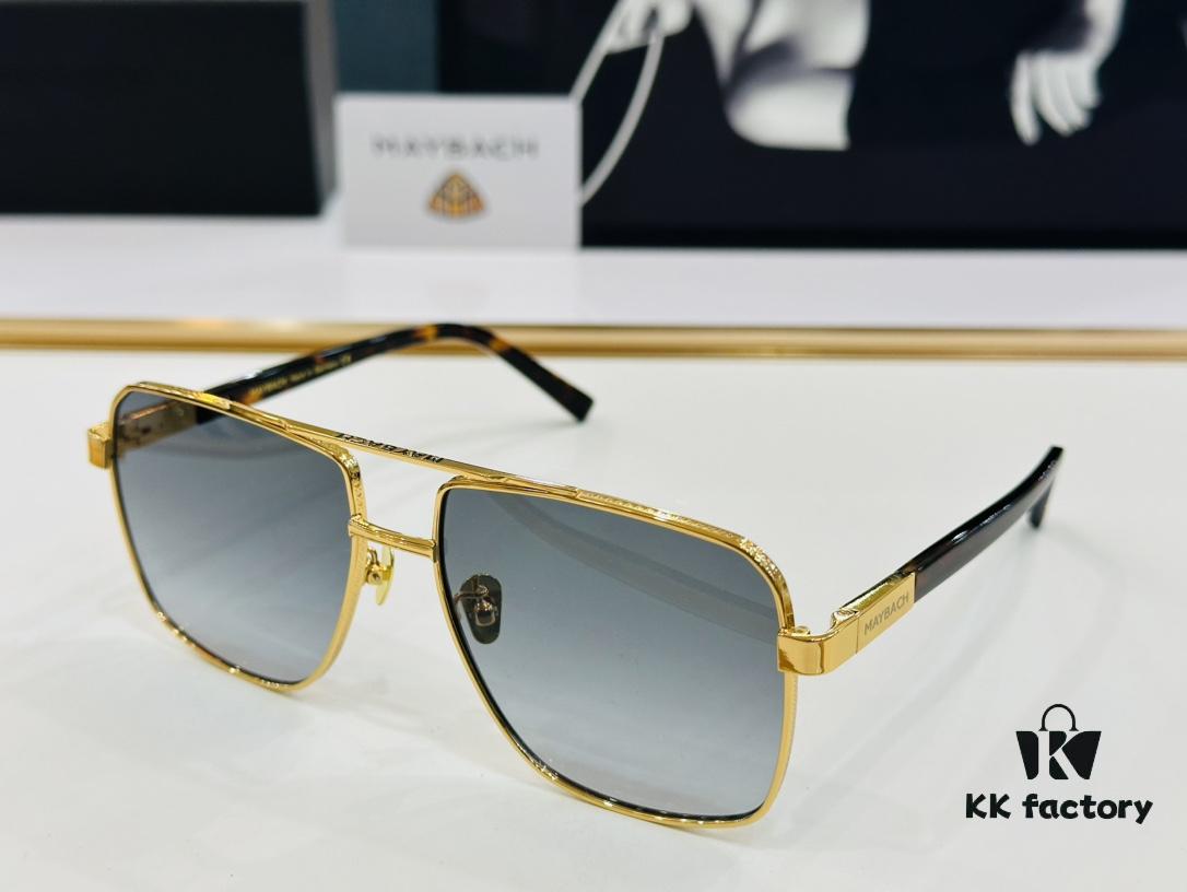 High-Quality MAYBACH Sunglasses, Exquisitely Crafted, Premium Feel, Size: 58-17-145