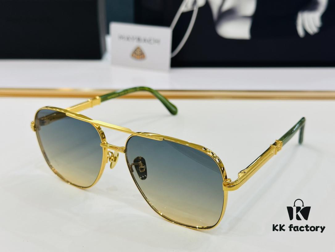 High-Quality MAYBACH Z015 Sunglasses, Exquisite Craftsmanship, Premium BM Feel, Size: 60-15-145