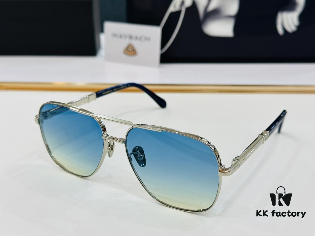 High-Quality MAYBACH Z015 Sunglasses, Exquisite Craftsmanship, Premium BM Feel, Size: 60-15-145