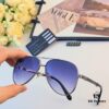 Maybac* Classic Stylish Sunglasses, Fashionable Metal Double-Bridge Pilot Oversized Sun Glasses, Trendy Accessories Inspired by Western Styles