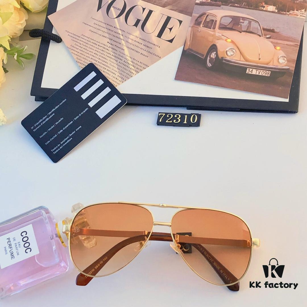 Maybac* Classic Stylish Sunglasses, Fashionable Metal Double-Bridge Pilot Oversized Sun Glasses, Trendy Accessories Inspired by Western Styles