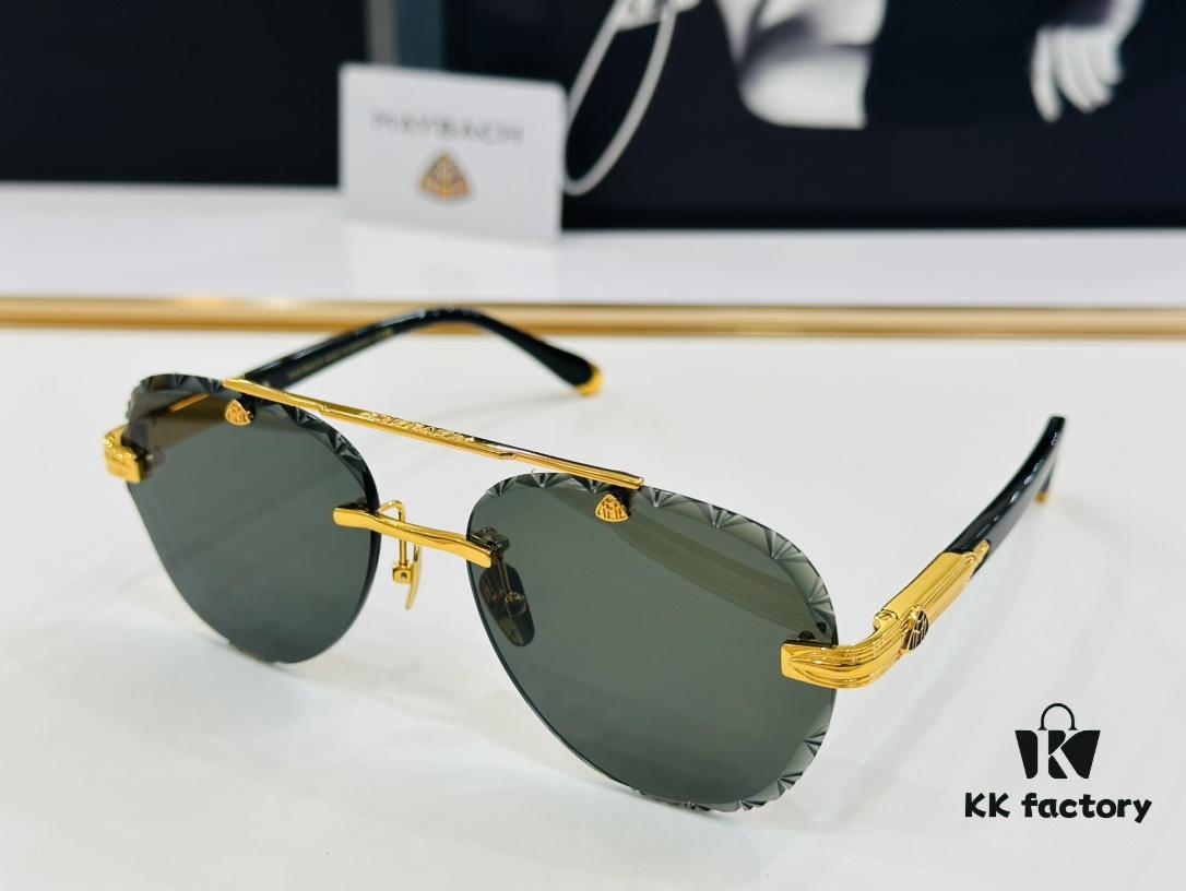 High-Quality MAYBAC*H Z063 Sunglasses, Exquisite Craftsmanship, Premium Feel, Size: 60□17-145