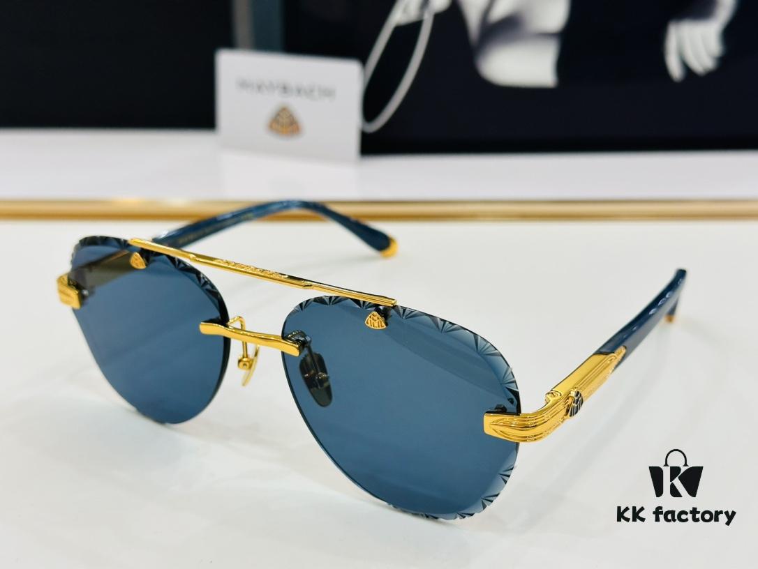 High-Quality MAYBAC*H Z063 Sunglasses, Exquisite Craftsmanship, Premium Feel, Size: 60□17-145