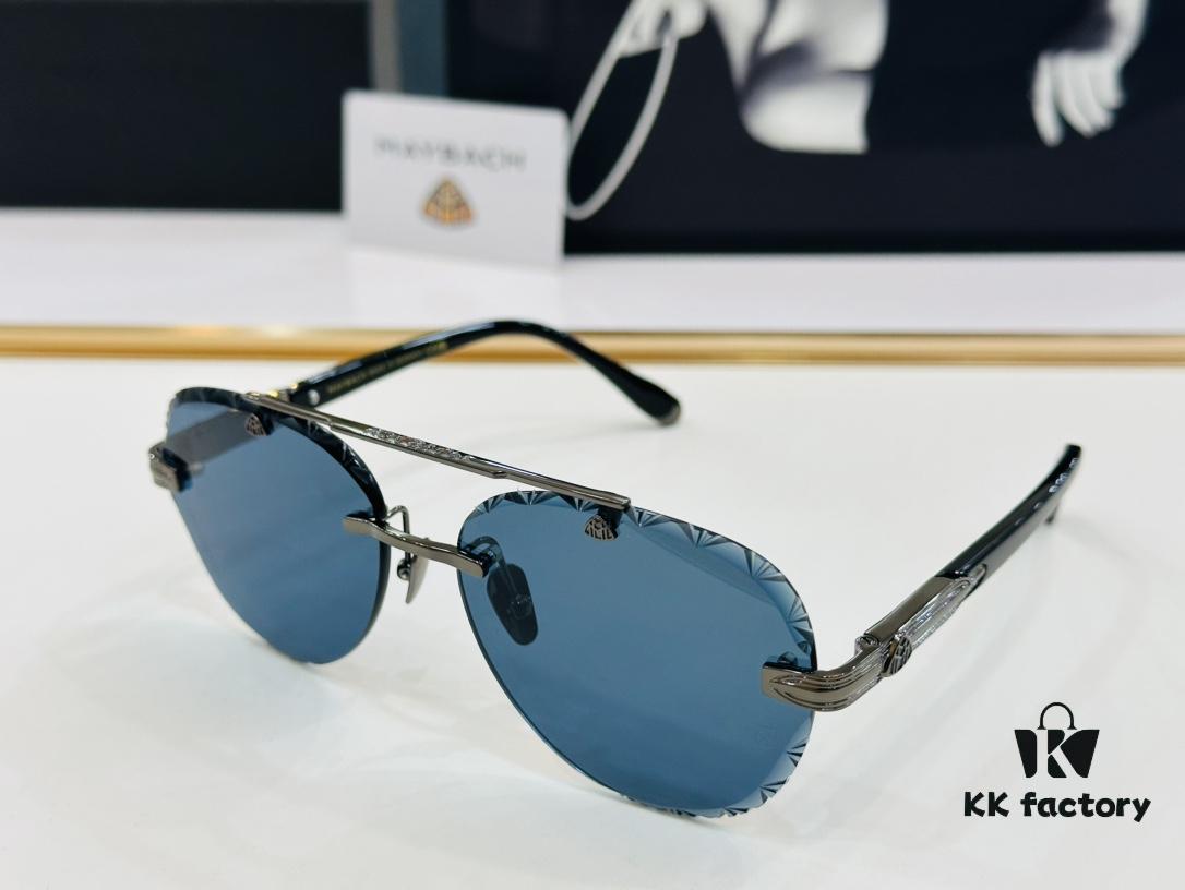 High-Quality MAYBAC*H Z063 Sunglasses, Exquisite Craftsmanship, Premium Feel, Size: 60□17-145