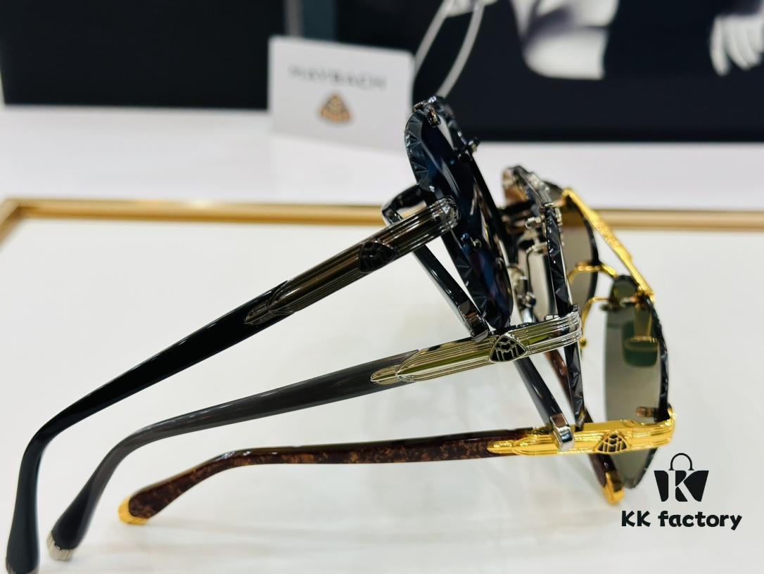 High-Quality MAYBAC*H Z063 Sunglasses, Exquisite Craftsmanship, Premium Feel, Size: 60□17-145