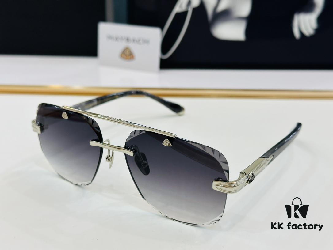 High-Quality MAYBACH Z064 Sunglasses, Exquisite Craftsmanship, Premium Feel, Size: 60□16-145