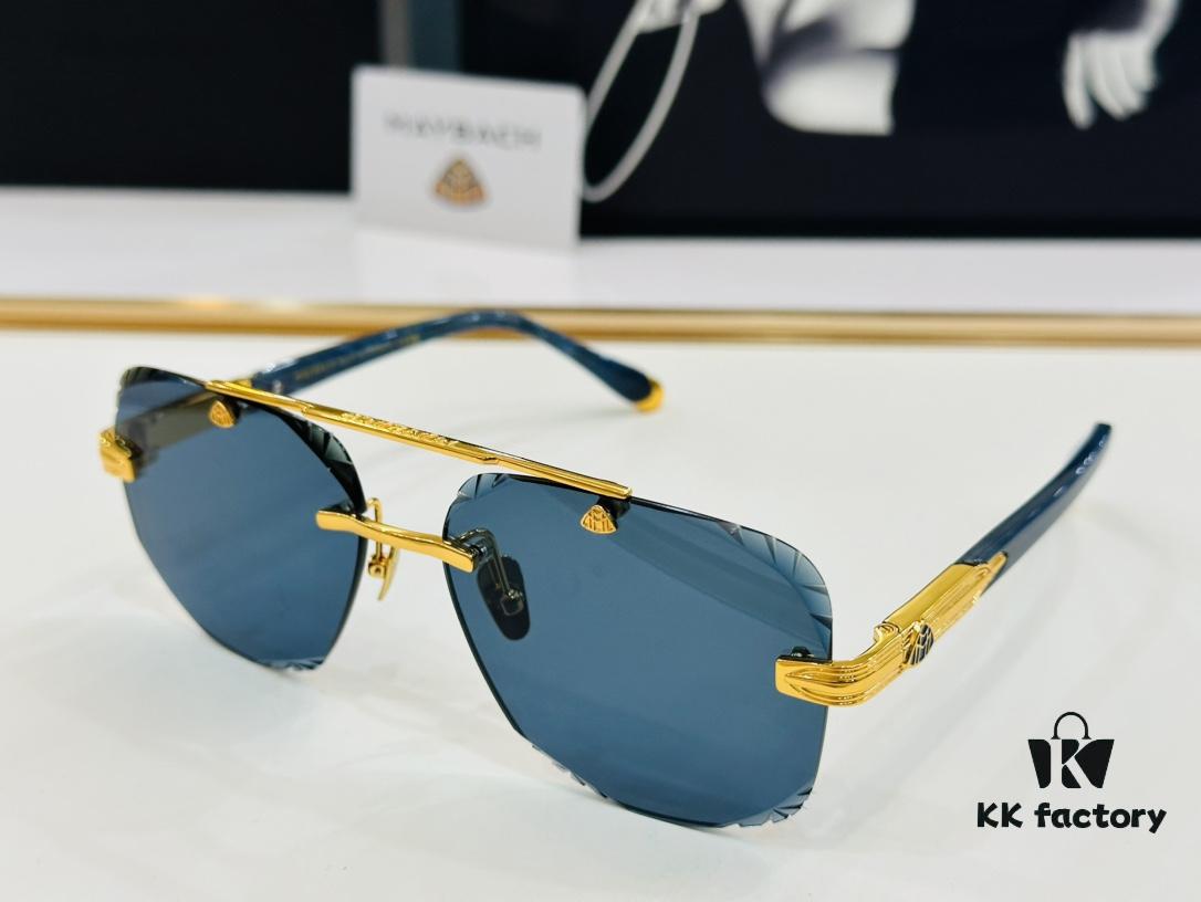High-Quality MAYBACH Z064 Sunglasses, Exquisite Craftsmanship, Premium Feel, Size: 60□16-145