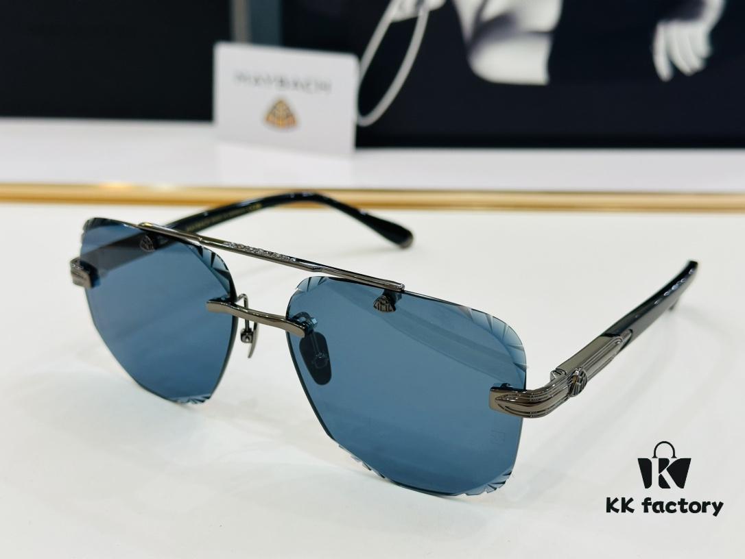 High-Quality MAYBACH Z064 Sunglasses, Exquisite Craftsmanship, Premium Feel, Size: 60□16-145