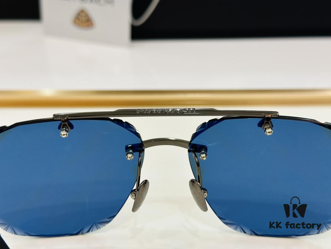 High-Quality MAYBACH Z064 Sunglasses, Exquisite Craftsmanship, Premium Feel, Size: 60□16-145