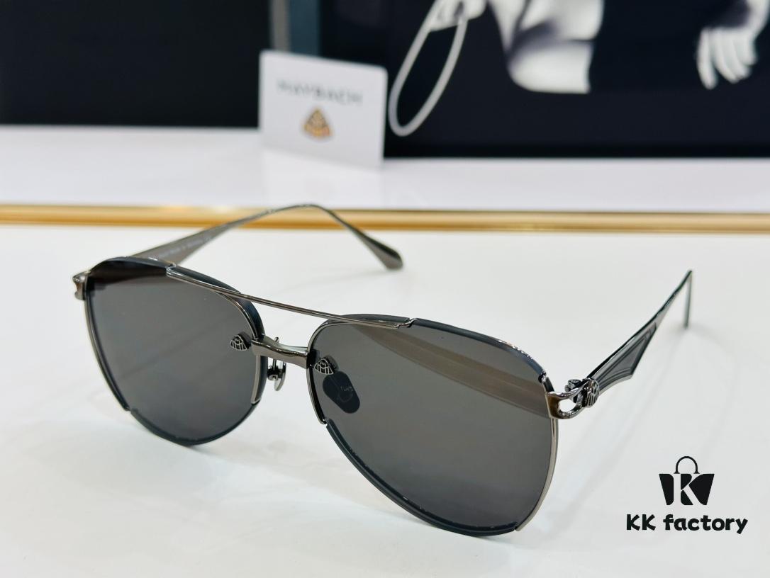High-Quality MAYBACH Z26 Sunglasses, Exquisite Craftsmanship, Premium Feel, Size 61-14-145