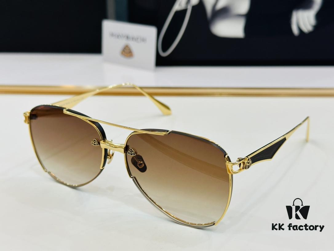 High-Quality MAYBACH Z26 Sunglasses, Exquisite Craftsmanship, Premium Feel, Size 61-14-145