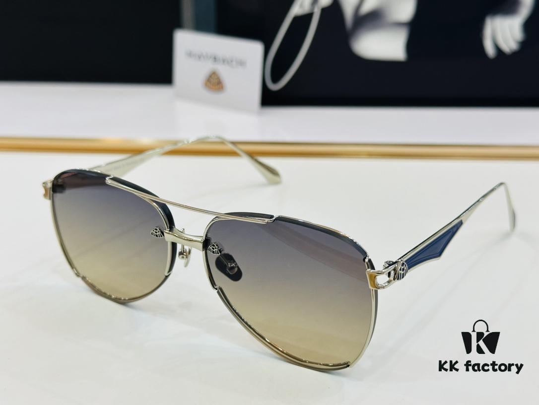 High-Quality MAYBACH Z26 Sunglasses, Exquisite Craftsmanship, Premium Feel, Size 61-14-145